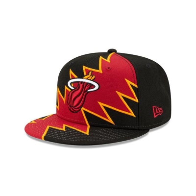 Miami Heat Gorra | New Era NBA Flash 9fifty Snapback Cap Mexico - Negros